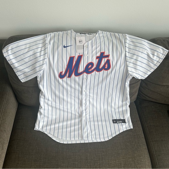 Nike Other - Nike Authentic New York Mets MLB Baseball Pinstripe Jersey Men’s Sz: XL
